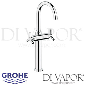 Grohe Atrio Classic Basin Mixer Crosshead XL-Size - 2009 to 2016 - Spare Parts 21044000 GEN4